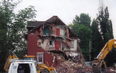 Demolition of the &quot;Halton Women's Place&quot; (Sheriff's House)