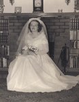 Marjorie Dawson on her wedding day