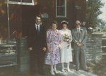 The Magee family at their daughter Maureen's wedding