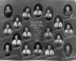 Milton Baseball Club, winners of the Halton Peel League, 1921