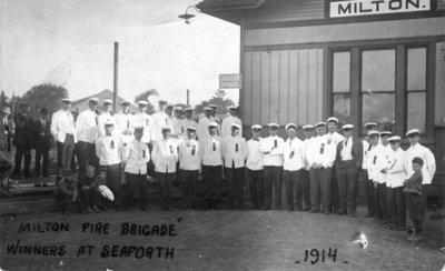 The Milton Fire Brigade, winners at Seaforth