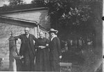 William J. Armstrong Sr., his mother Isabella and unknown lady.