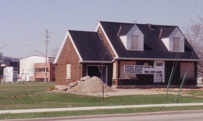 House at the south-west corner of Steeles and Martin.