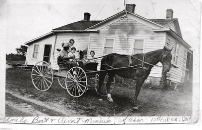 Uncle Bert and Aunt Minnie's farm