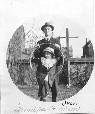 W. J. Armstrong with his daughter Jean