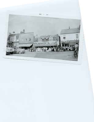 Centennial Parade, 1957, Milton, Ont.  Main & Martin