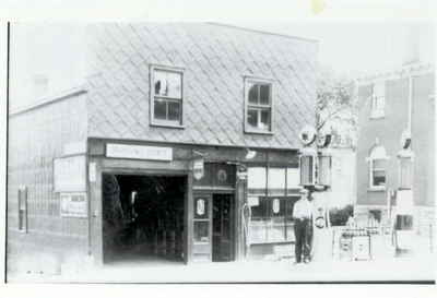 Garage belonging to Jacob Johnson