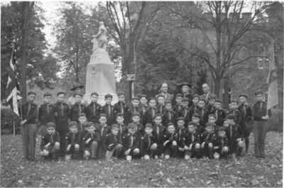 Milton Scout Troop, 1945