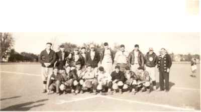 The Milton Ball team at the Fairgrounds