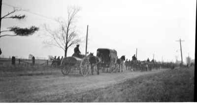 164th Battalion moving out