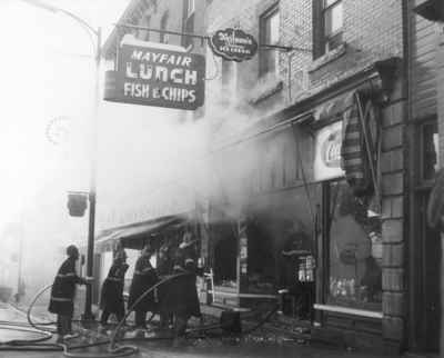 Fire at the Mayfair Lunch, Main Street