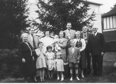 Turner family reunion, 1949