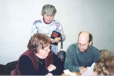 Executive meeting, Milton Historical Society, 2003