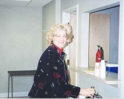 Executive meeting, Milton Historical Society, 2003.  Vee Keates