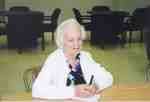 Executive Meeting, Milton Historical Society, 2003. Jessie Hamilton