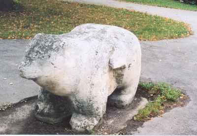 E. B. Cox sculpture