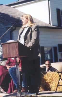 Opening of the Waldie Blacksmith Shop - Mandy Sedgwick