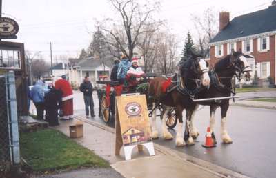 Wagon Rides at Christmas 2004