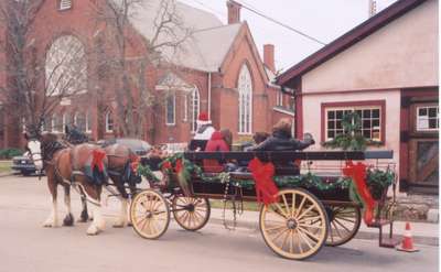 Wagon Rides at Christmas 2004