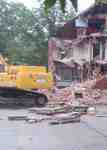 Demolition of house belonging to the town jailer