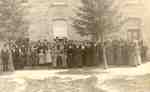 Group in front of Bruce Street School
