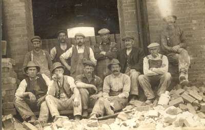 Brickyard workers