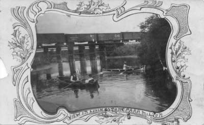 View in Livingstone Park, Milton, Ontario