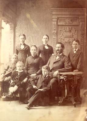 John Robertson's family