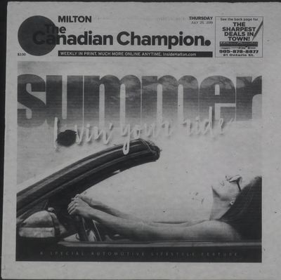 Canadian Champion (Milton, ON), 25 Jul 2019