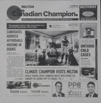 Canadian Champion (Milton, ON), 10 Oct 2019