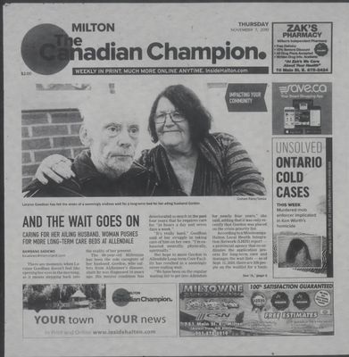 Canadian Champion (Milton, ON), 7 Nov 2019