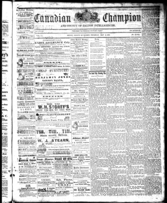 Canadian Champion (Milton, ON), 3 May 1866