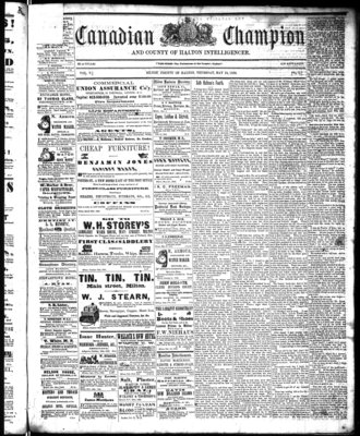 Canadian Champion (Milton, ON), 24 May 1866