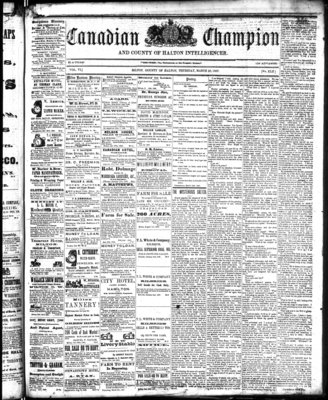 Canadian Champion (Milton, ON), 28 Mar 1867