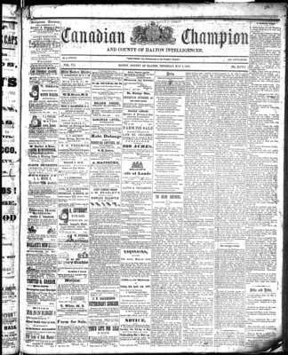 Canadian Champion (Milton, ON), 2 May 1867