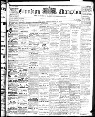 Canadian Champion (Milton, ON), 30 May 1867