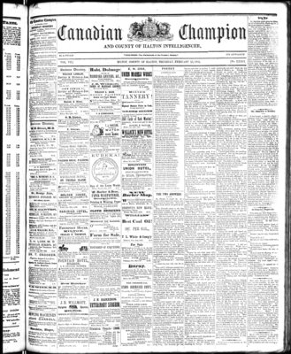 Canadian Champion (Milton, ON), 13 Feb 1868