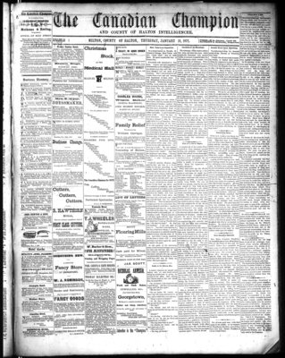 Canadian Champion (Milton, ON), 18 Jan 1872