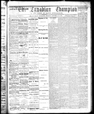 Canadian Champion (Milton, ON), 19 Sep 1872