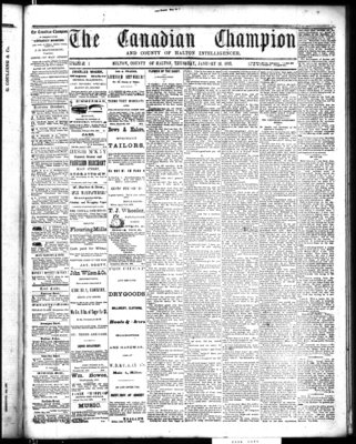 Canadian Champion (Milton, ON), 16 Jan 1873