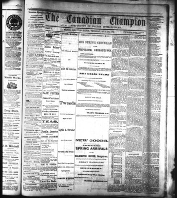 Canadian Champion (Milton, ON), 30 Apr 1874