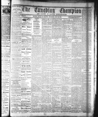 Canadian Champion (Milton, ON), 28 May 1874