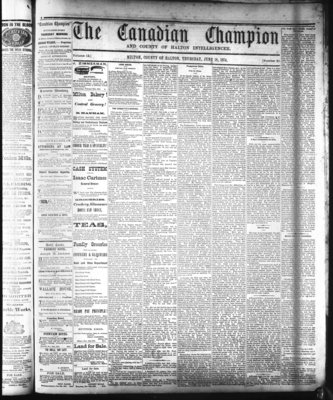 Canadian Champion (Milton, ON), 18 Jun 1874