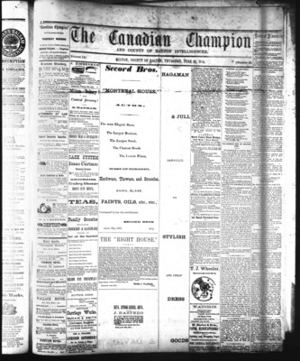 Canadian Champion (Milton, ON), 25 Jun 1874