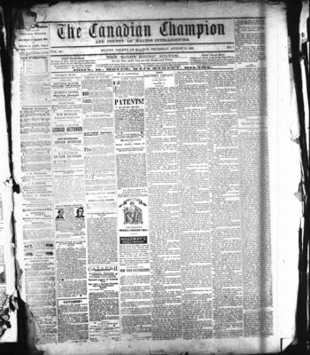 Canadian Champion (Milton, ON), 12 Aug 1880