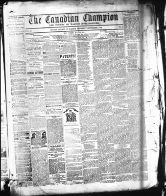 Canadian Champion (Milton, ON), 2 Sep 1880