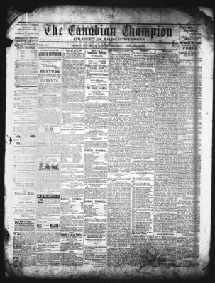 Canadian Champion (Milton, ON), 18 Jan 1883