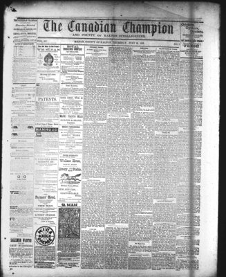 Canadian Champion (Milton, ON), 26 Jul 1883