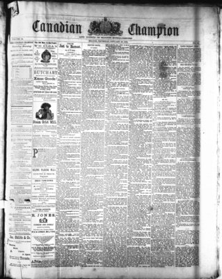 Canadian Champion (Milton, ON), 29 Jan 1885