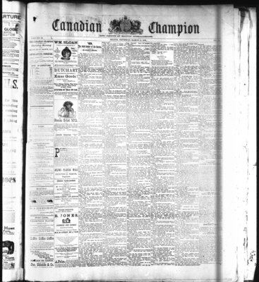 Canadian Champion (Milton, ON), 12 Mar 1885